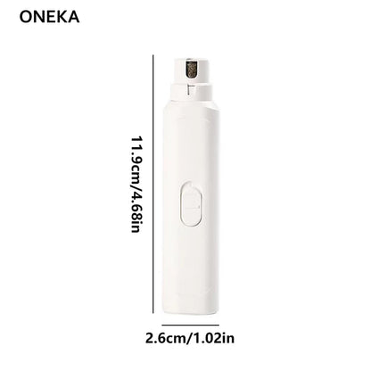 Lime à ongles électrique silencieuse pour chats et chiens