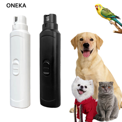 Lime à ongles électrique silencieuse pour chats et chiens